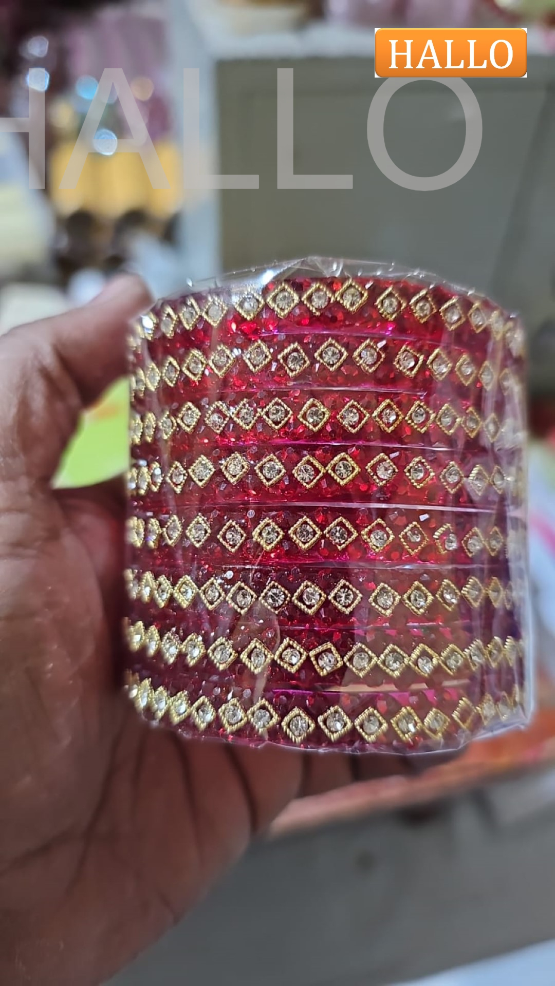 Chowki Diamond Bangles