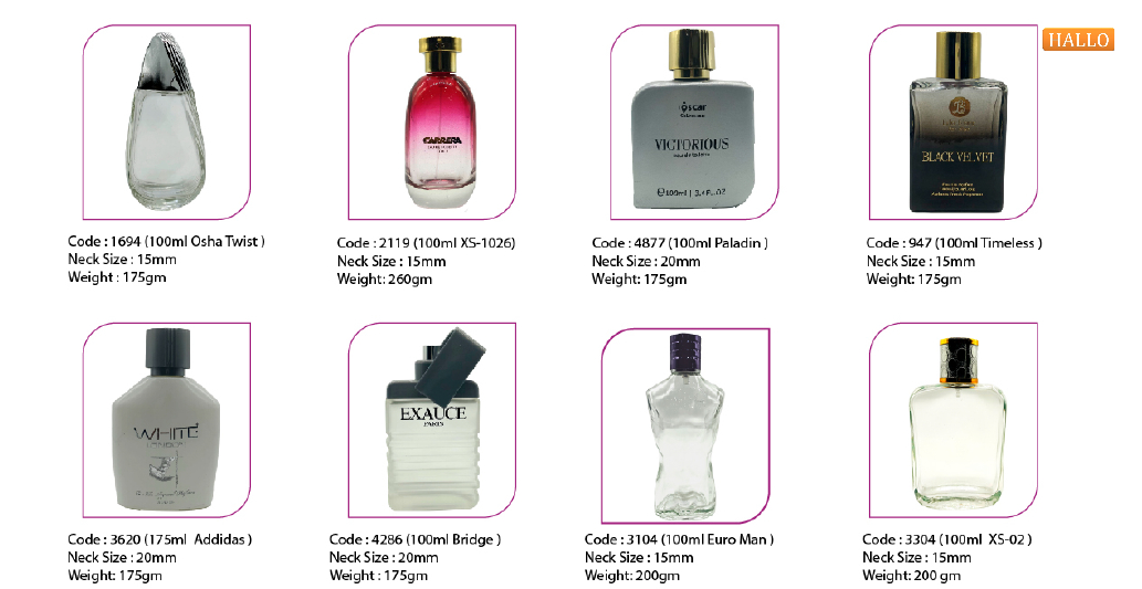 Perfume Glass Bottles