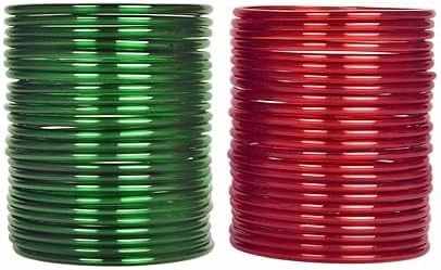 Metal Glass Bangles