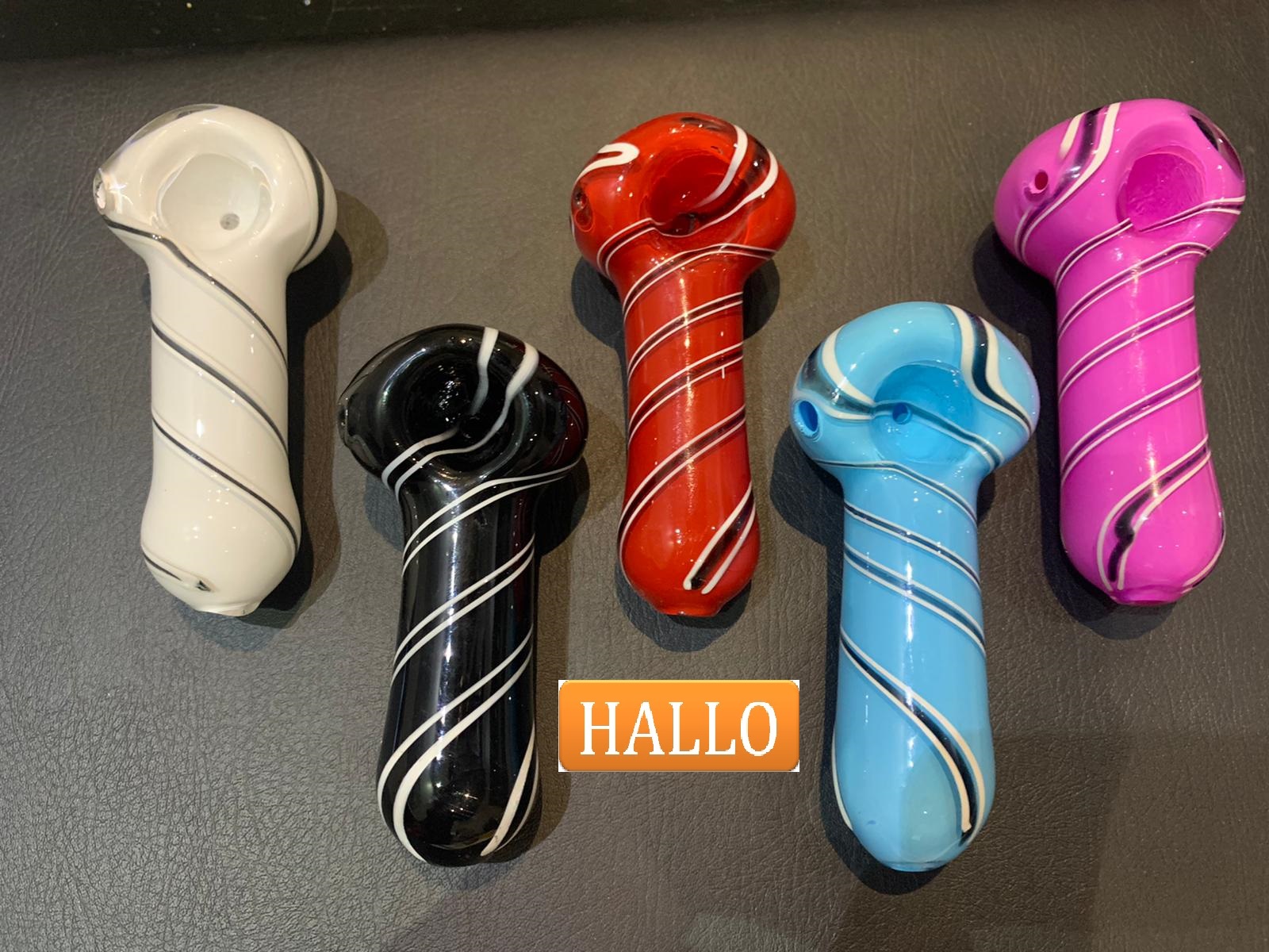 3" Solid Peanut Color Pipes